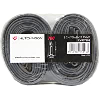 HUTCHINSON Schlauch-Set Road Standard Sv-48 Mm Blíster 2 cámaras- Unisex Adulto- Negro- Talla_única
